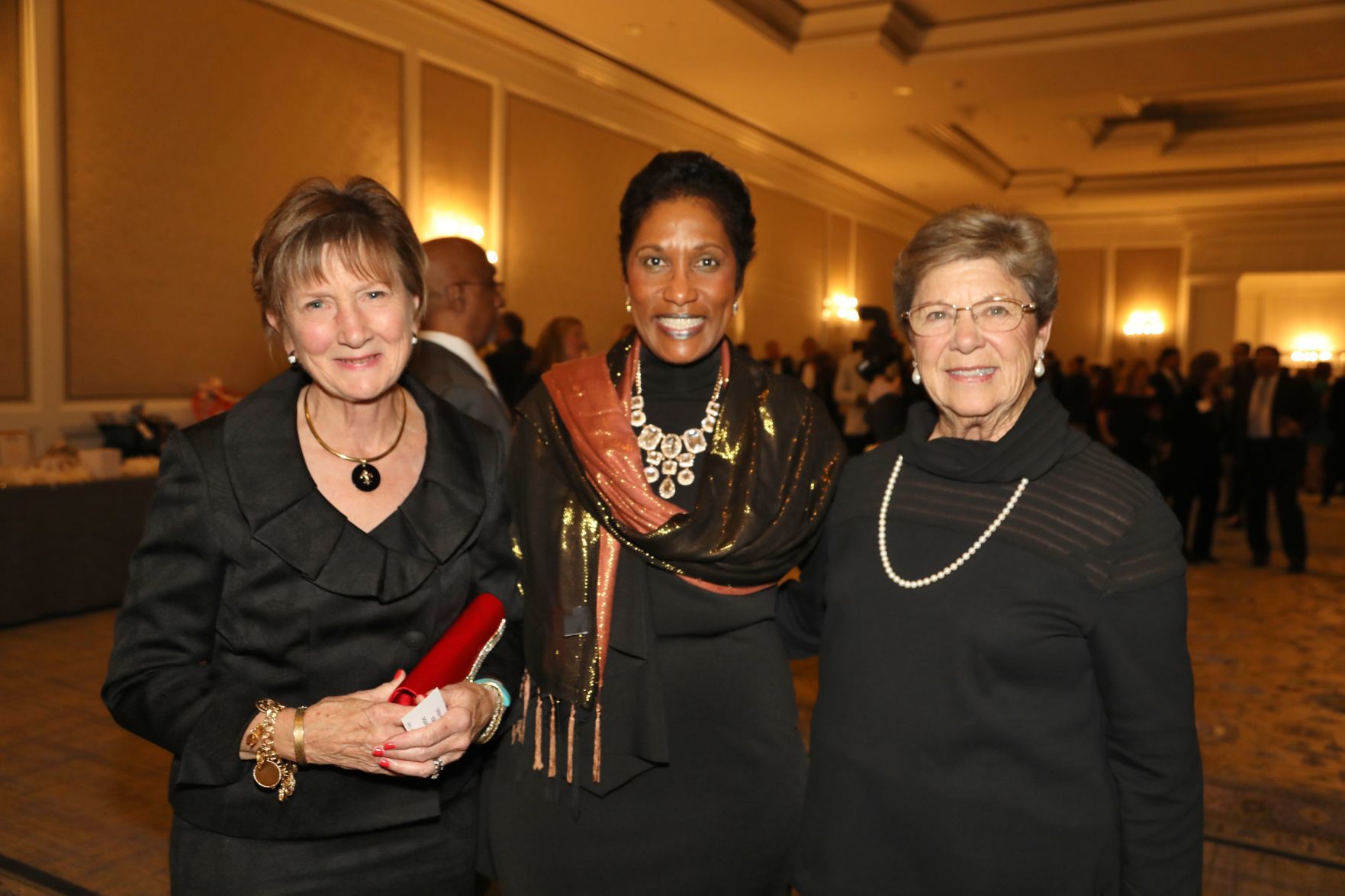Kathy Palumbo, Dr. Charmaine Edward, Joan Lipic